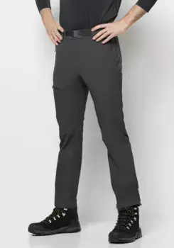 Брюки из софтшелла Jack Wolfskin "HOLDSTEIG PANTS M", черный