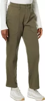 Брюки из стираного хлопка Signature Barrel L.L.Bean, цвет Dusty Olive