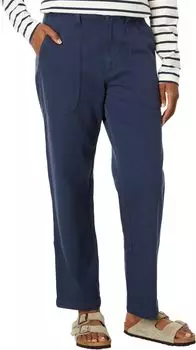 Брюки из стираного хлопка Signature Barrel L.L.Bean, цвет Dark Indigo