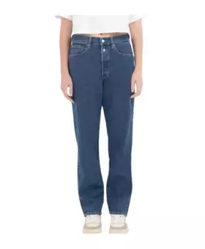 Брюки из темного денима Replay, синий