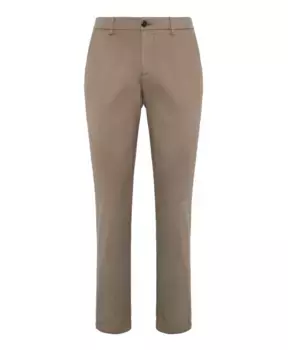 Брюки из тенселя из эластичного хлопка Boggi Milano, бежевый