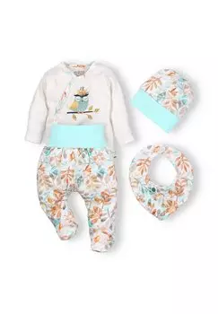 Брюки из ткани 4TLG SET Nini, белый