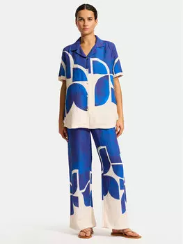 Брюки из ткани 55456-PA Seafolly, синий