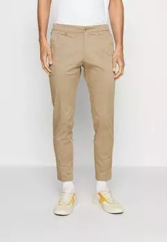 Брюки из ткани AJEND DRYKORN, коричневый