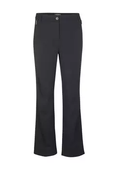 Брюки из ткани «Амбра», карманы на молнии, женские Adagio, цвет Marine