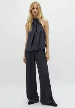 Брюки из ткани Asaka mbyM, омбре синего цвета