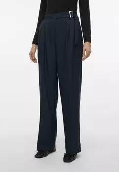 Брюки из ткани BERTA Vero Moda, синий