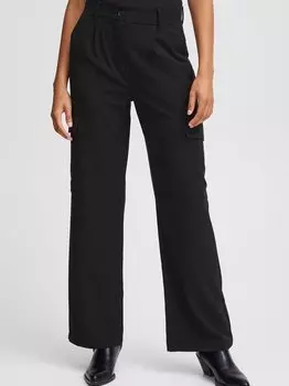 Брюки из ткани быданта B.Young, черный