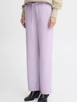 Брюки из ткани быданта B.Young, фиолетовый