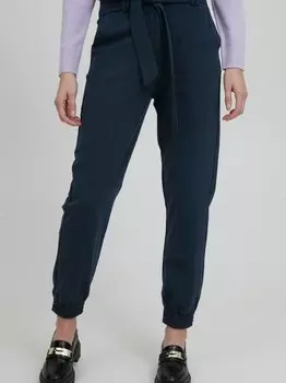 Брюки из ткани быданта B.Young, синий