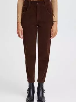 Брюки из ткани byebeline B.Young, коричневый