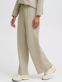 Брюки из ткани быпусти B.Young, бежевый