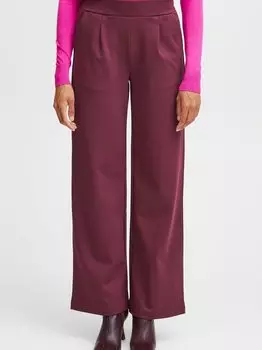 Брюки из ткани byrizetta B.Young, бордовый