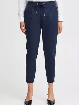 Брюки из ткани byrizetta B.Young, синий