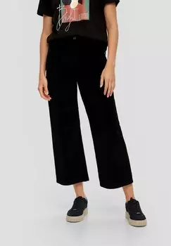 Брюки из ткани CULOTTE IN QUALITT s.Oliver, черный