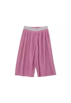 Брюки из ткани CULOTTE MIT PLISSEEFALTEN s.Oliver, цвет pink