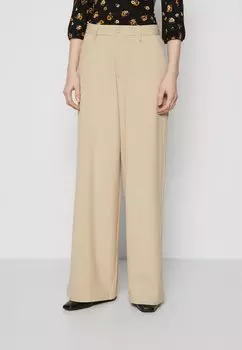 Брюки из ткани Even&Odd, цвет beige