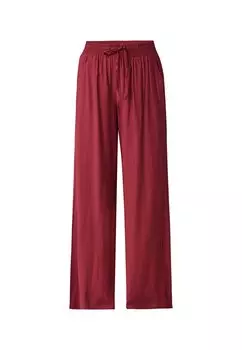 Брюки из ткани Fluent Wide Leg Mexx, винно-красные