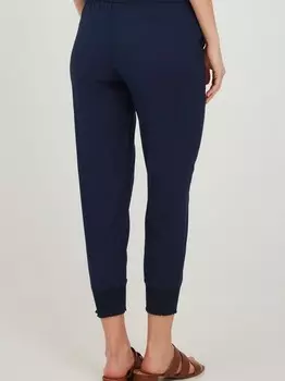 Брюки из ткани фральлето Fransa, синий