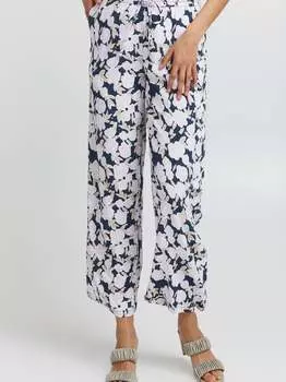 Брюки из ткани ихчефалу Ichi, фиолетовый