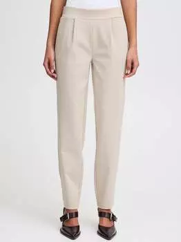 Брюки из ткани ihkate Ichi, бежевый