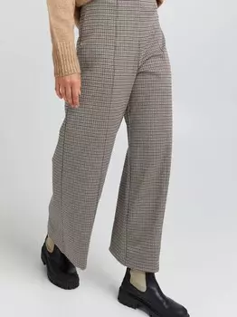 Брюки из ткани ihkate Ichi, бежевый