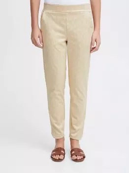 Брюки из ткани ihkate Ichi, бежевый