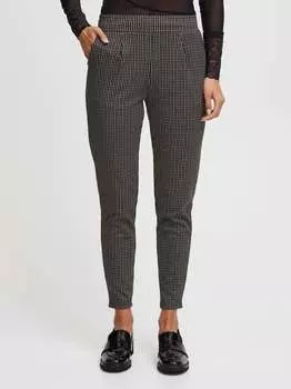 Брюки из ткани ihkate Ichi, коричневый