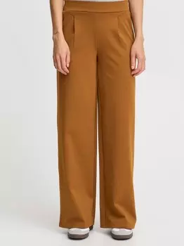 Брюки из ткани ihkate Ichi, коричневый