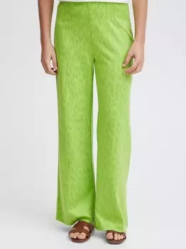 Брюки из ткани ihkate Ichi, зеленый