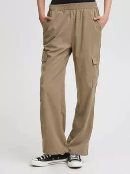 Брюки из ткани ihkecia Ichi, бежевый