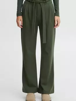 Брюки из ткани ihsimonse Ichi, зеленый