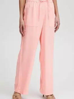 Брюки из ткани ирданте Atelier Rve, розовый