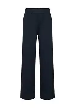 Брюки из ткани «Истелла», пояс на резинке, женские Nmph, цвет Dark Sapphir