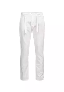 Брюки из ткани, льняные брюки, стандартного кроя Rock Creek, белый