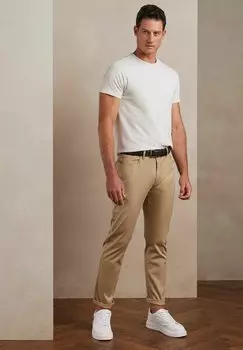 Брюки из ткани LORIENT Bytom, бежевый