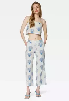 Брюки из ткани Mavi "SEA SHELL PRINTED PANTS", брюки Maviterranean, цвет Sea Shell
