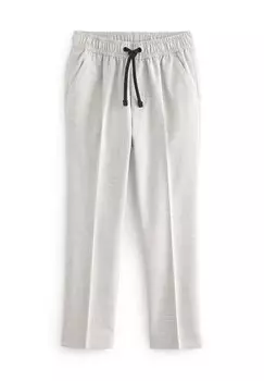 Брюки из ткани Next, цвет grey pull on