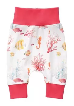 Брюки из ткани Nini, цвет white pink