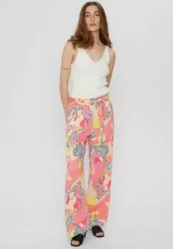 Брюки из ткани Numoni Nmph, розовый