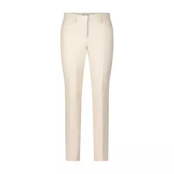 Брюки из ткани облегающие фигуру Cambio, бежевый