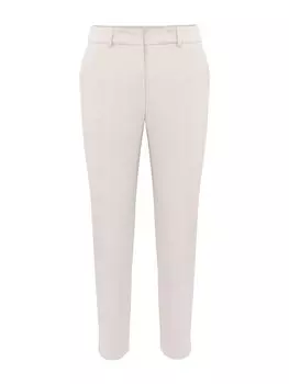 Брюки из ткани приталенного кроя Kmx, бежевый