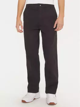 Брюки из ткани прямого кроя Champion, черный