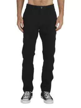 Брюки из ткани Quiksilver "Krandy", черный