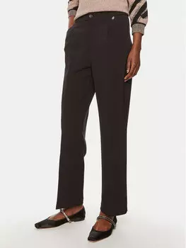 Брюки из ткани regular fit Liu Jo, черный