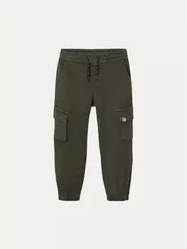 Брюки из ткани regular fit Mayoral, зеленый