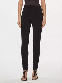 Брюки из ткани regular fit Patrizia Pepe, черный