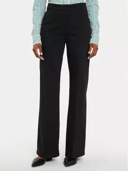 Брюки из ткани regular fit United Colors Of Benetton, синий