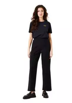 Брюки из ткани с эластичным поясом Garcia, черный