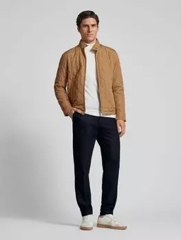 Брюки из ткани с французскими карманами ARMANI EXCHANGE, темно-синий